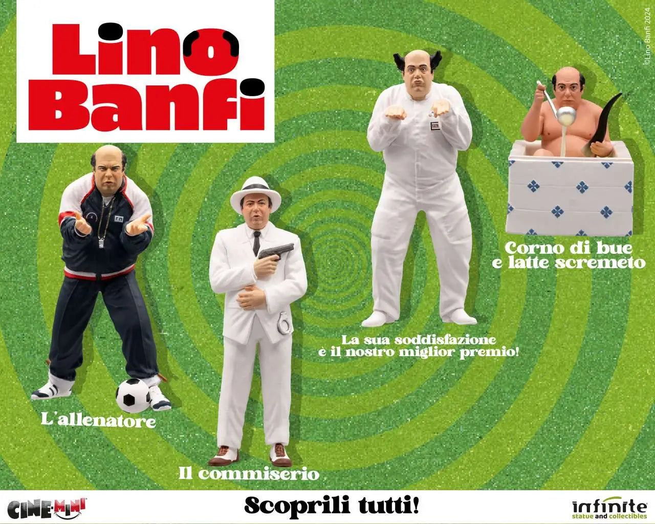 LINO BANFI LA SUA SODDISFAZIONE E' IL NOSTRO MIGLIOR PREMIO CINEMINI PVC