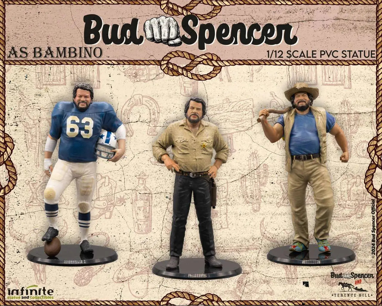 BUD SPENCER AS BAMBINO 1/12 PVC STATUE