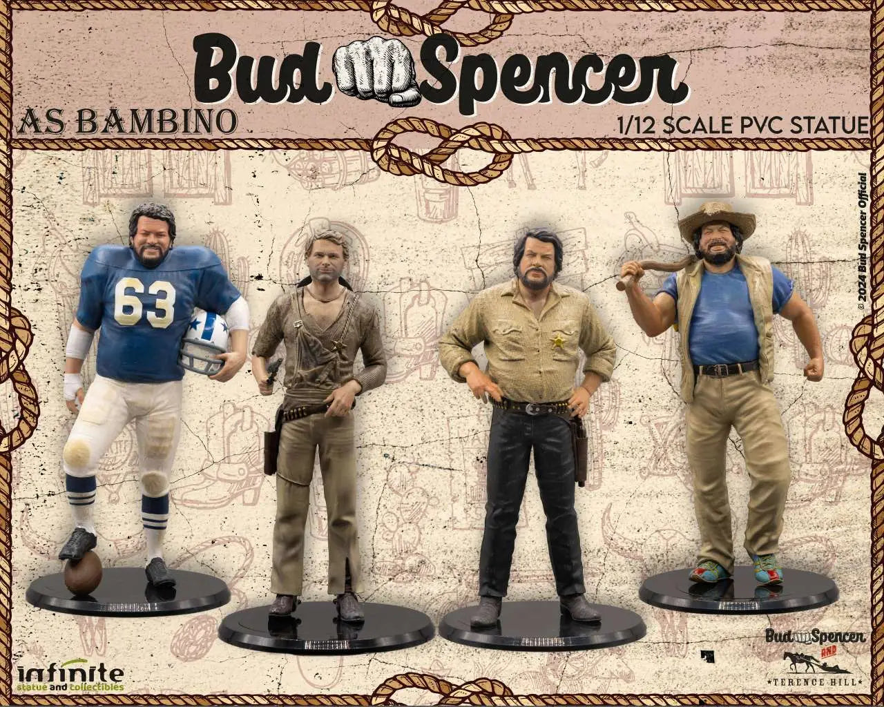 BUD SPENCER AS BAMBINO 1/12 PVC STATUE