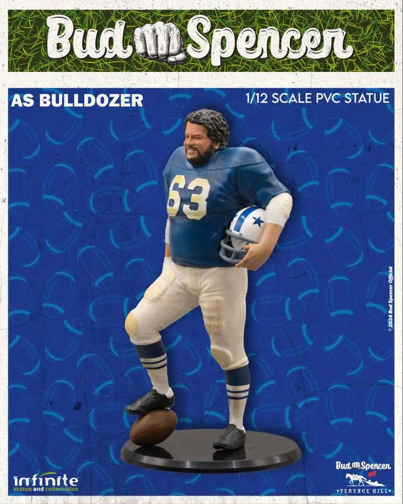 BUD SPENCER AS BULLDOZER 1/12 PVC STATUE