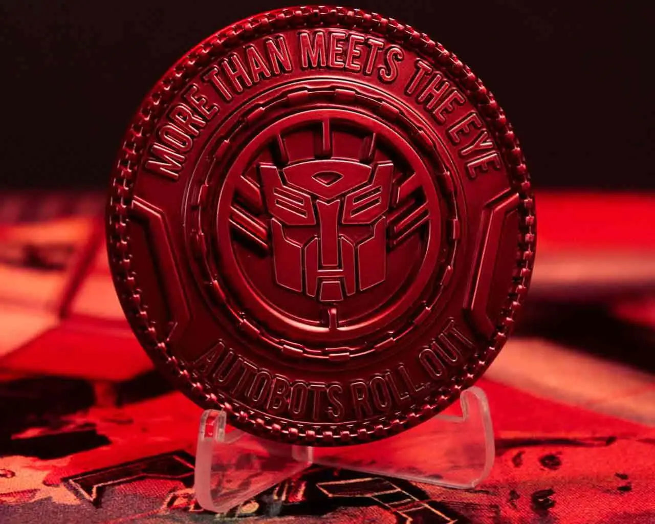 TRANSFORMERS - 40TH ANNIVERSARY - AUTOBOT MEDALLION