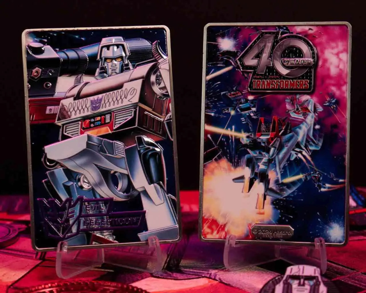 TRANSFORMERS - 40TH ANNIVERSARY - DECEPTICONS INGOT