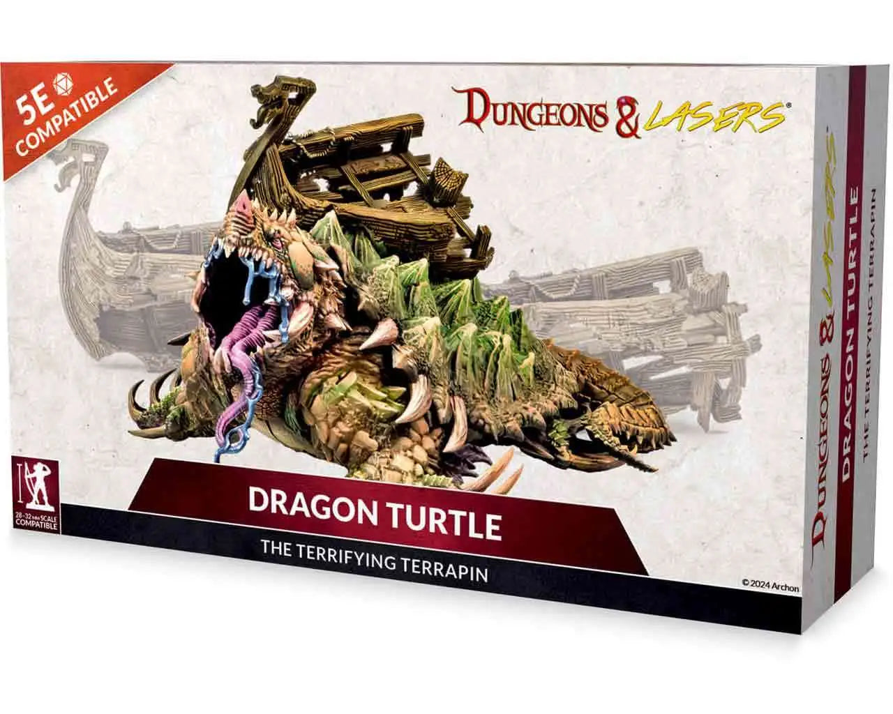 DUNGEONS & LASERS - DEUSLAIR - DRAGON TURTLE