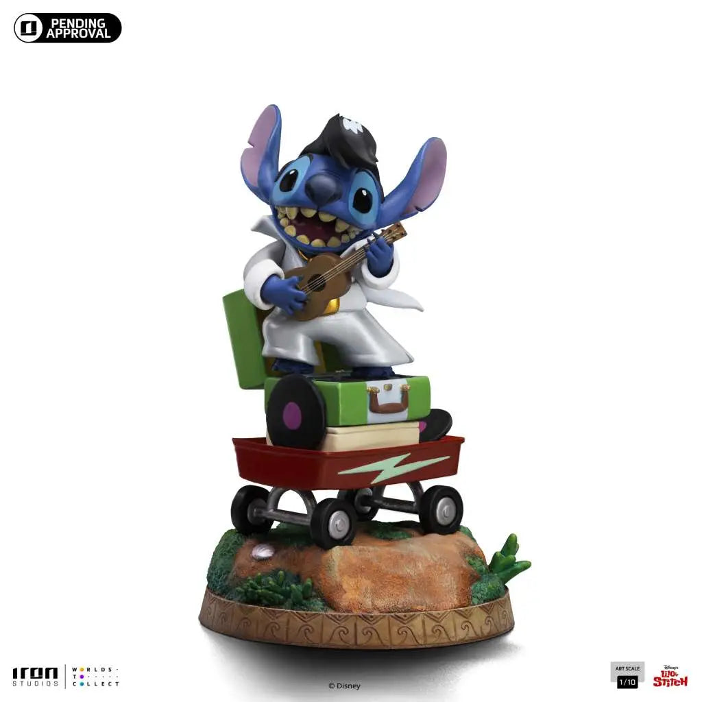 STITCH KING OF ROCK 1/10 STATUE