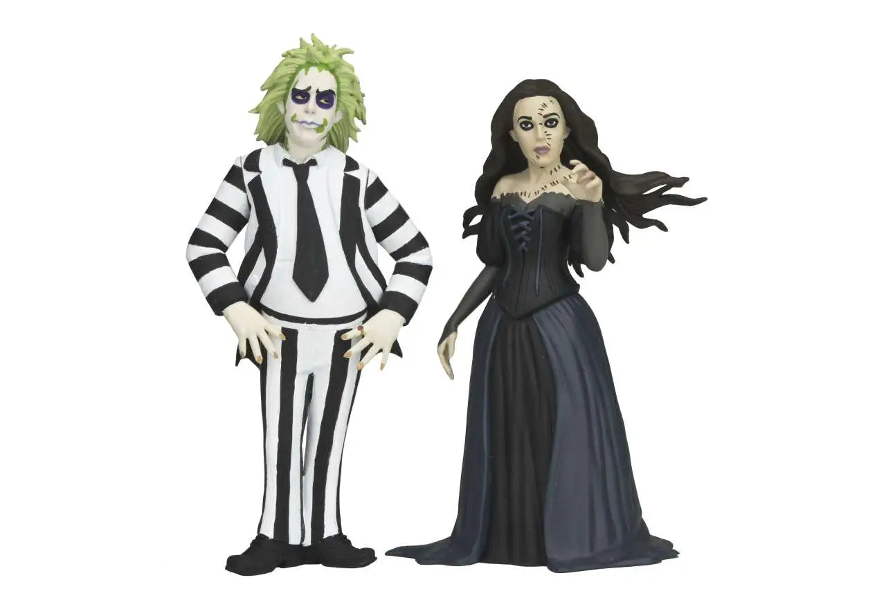 BEETLEJUICE 2 TOONY TERROR 2PACK BEETLEJUICE & DELORES AF