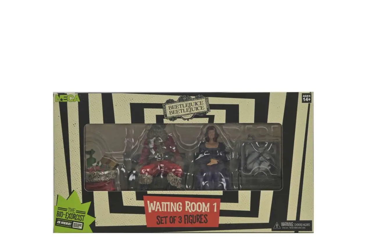 BEETLEJUICE 2 WAITING ROOM SET1 - 3" FIG