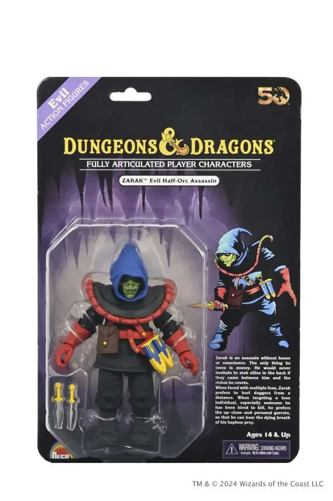 D&D 50TH ANNIVERSARY ZARAK ON BLISTER CARD AF