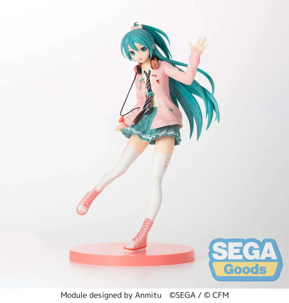 HATSUNE MIKU PROJECT DIVA RIBBON GIRL SPM FIG
