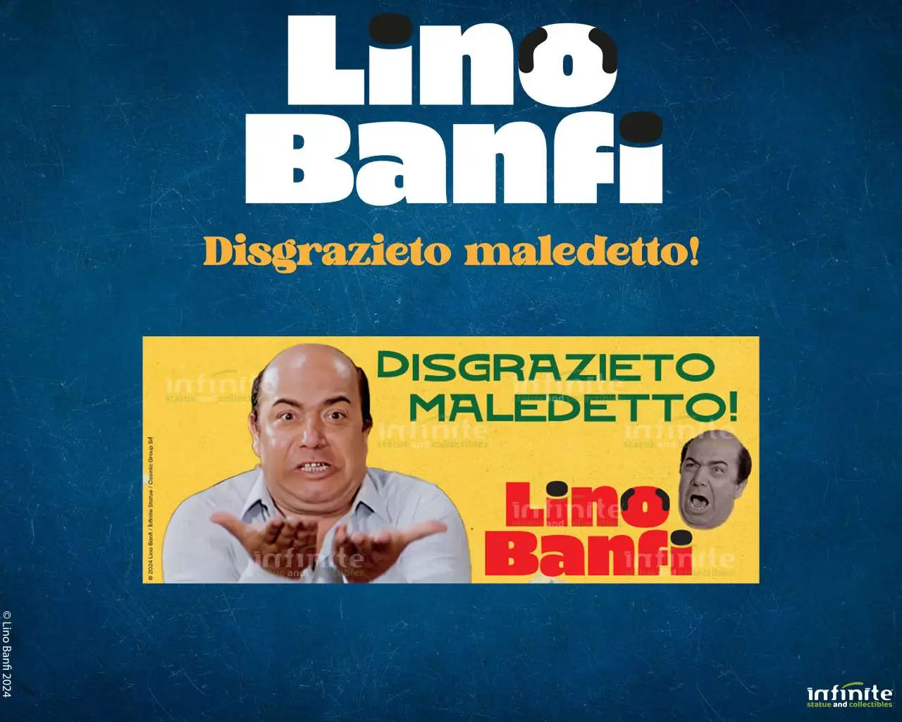 LINO BANFI DISGRAZIETO MALEDETTO MUG