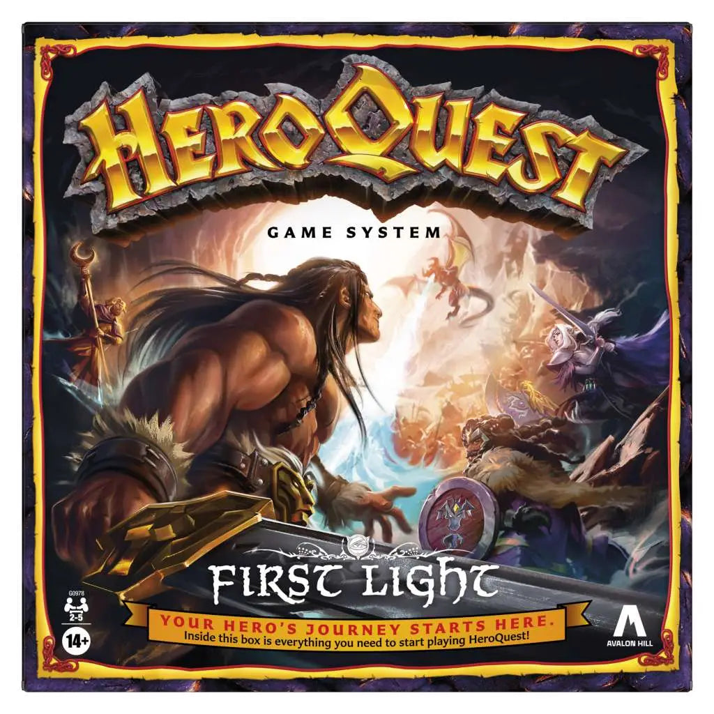HEROQUEST FIRST LIGHT EDIZIONE ITALIANA