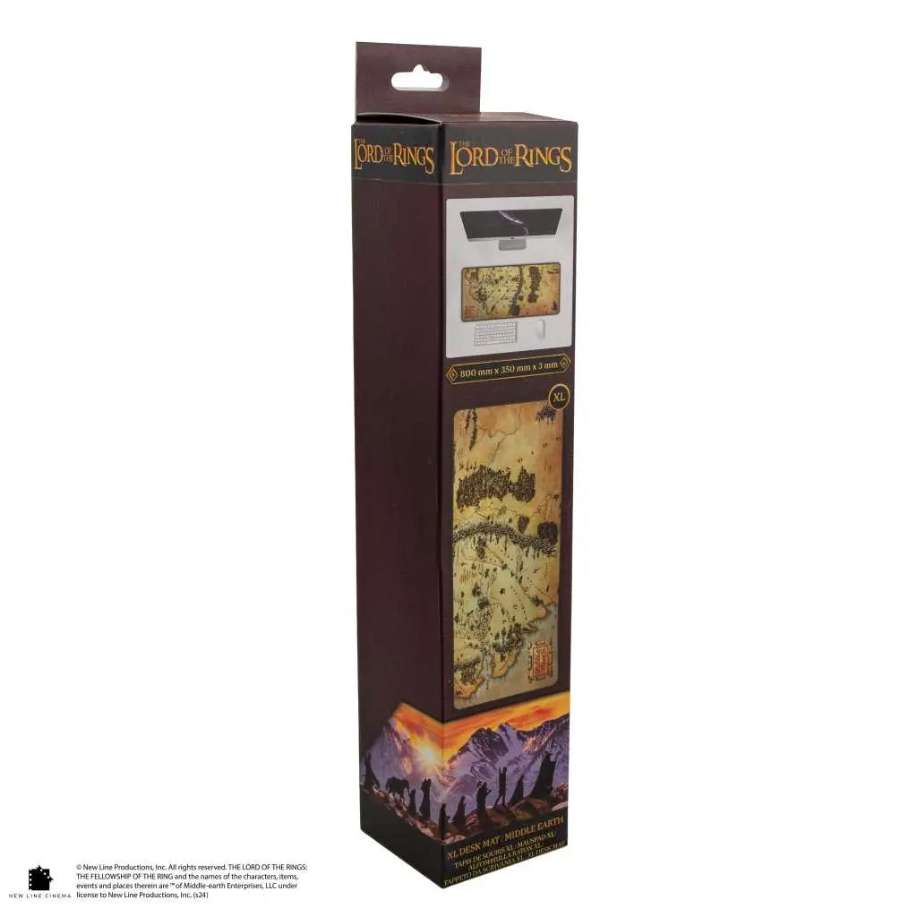 LORD OF THE RINGS MIDDLE EARTH MAP DESK MAT