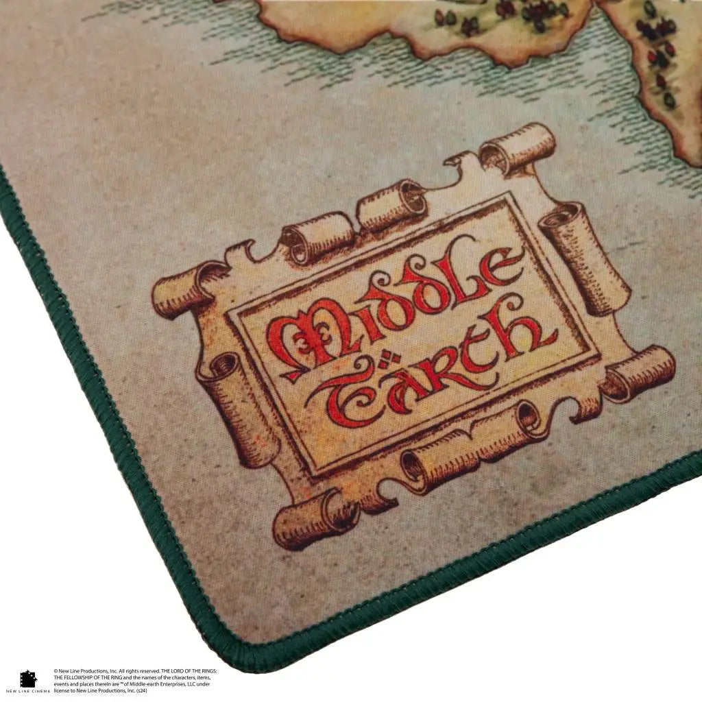 LORD OF THE RINGS MIDDLE EARTH MAP DESK MAT