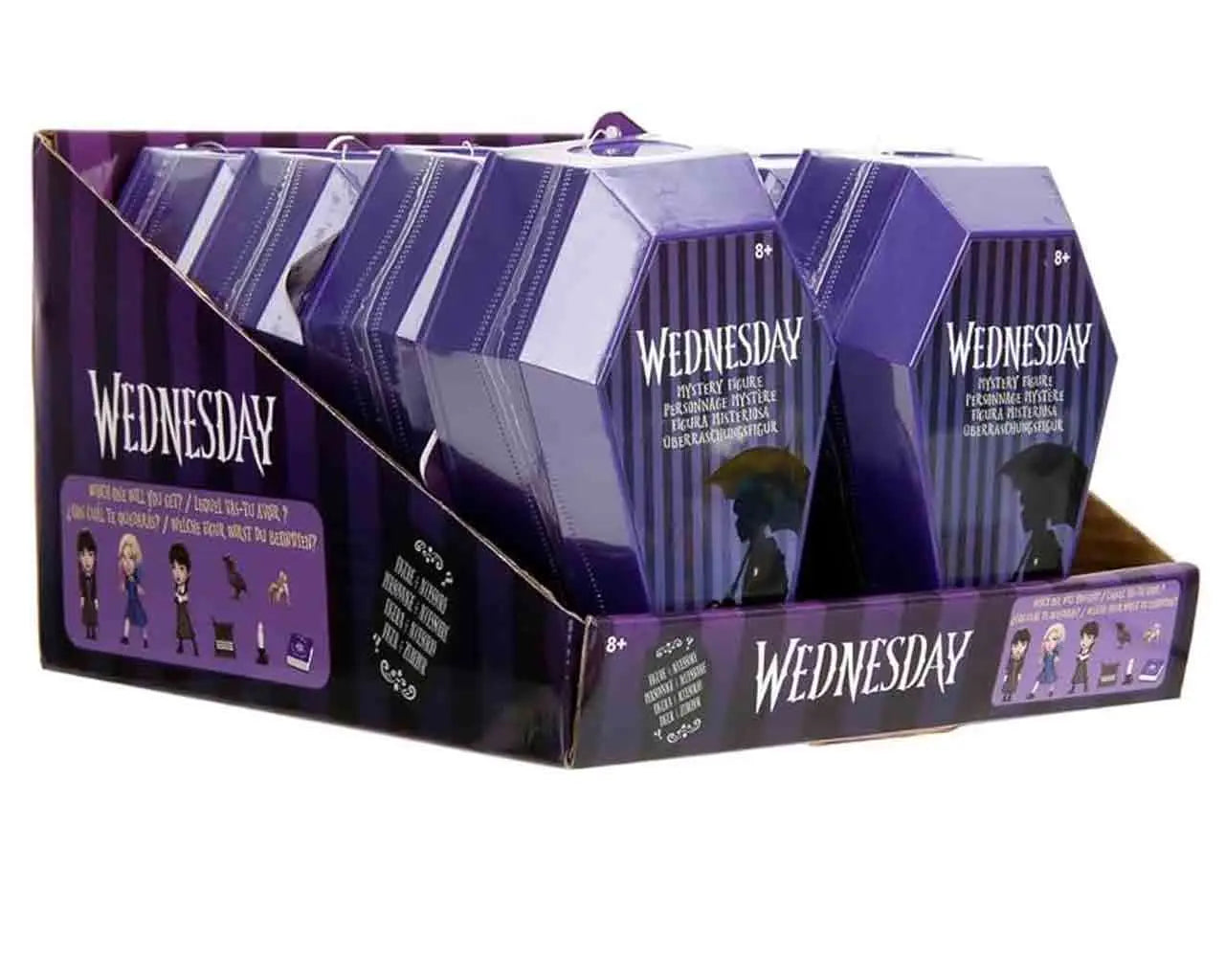 WEDNESDAY - DELUXE METAL FIGURE BLIND BOX - COUNTER DISPLAY (8)