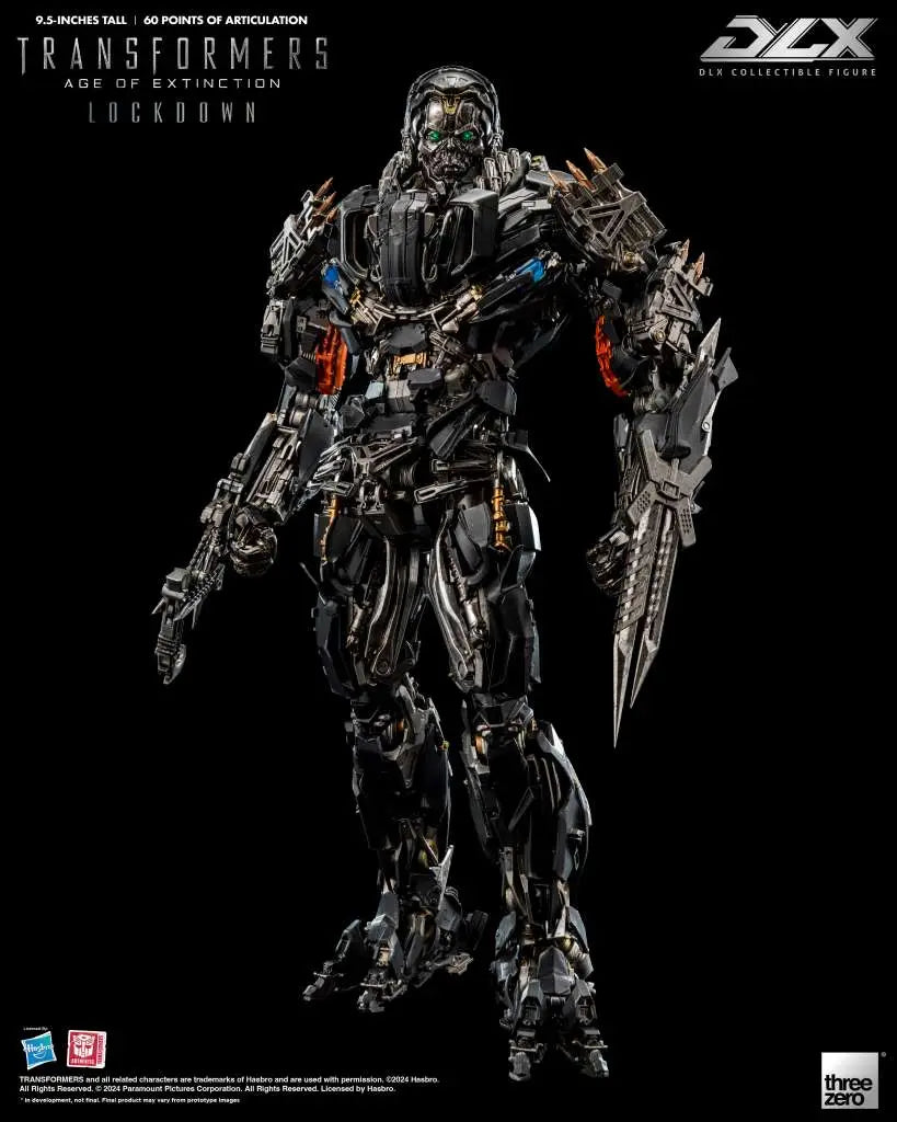 TRANSFORMERS AGE OF EXTINCTION DLX LOCKDOWN AF