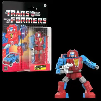 Transformers Retro G1 Autobot Gears Action Figure
