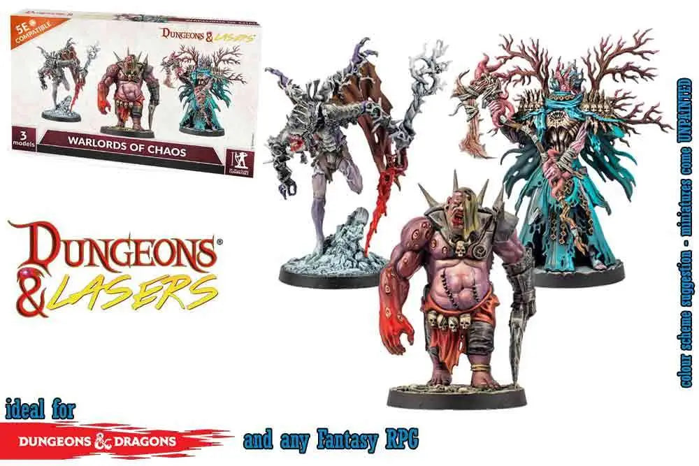 DUNGEONS & LASERS - WARLORDS OF CHAOS