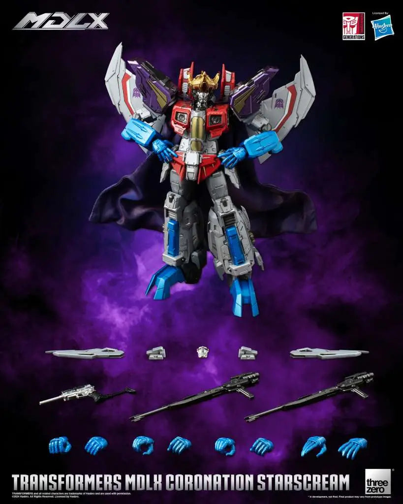 TRANSFORMERS MDLX CORONATION STARSCREAM AF