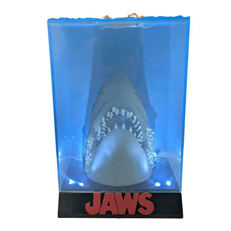 JAWS 3D MOVIE POSTER 50TH ANNIVERSARY LIGHT UP FIGURE