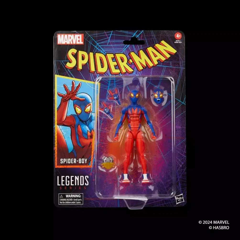 MARVEL LEGENDS SPIDER-MAN VINTAGE SPIDER-BOY ACTION FIGURE