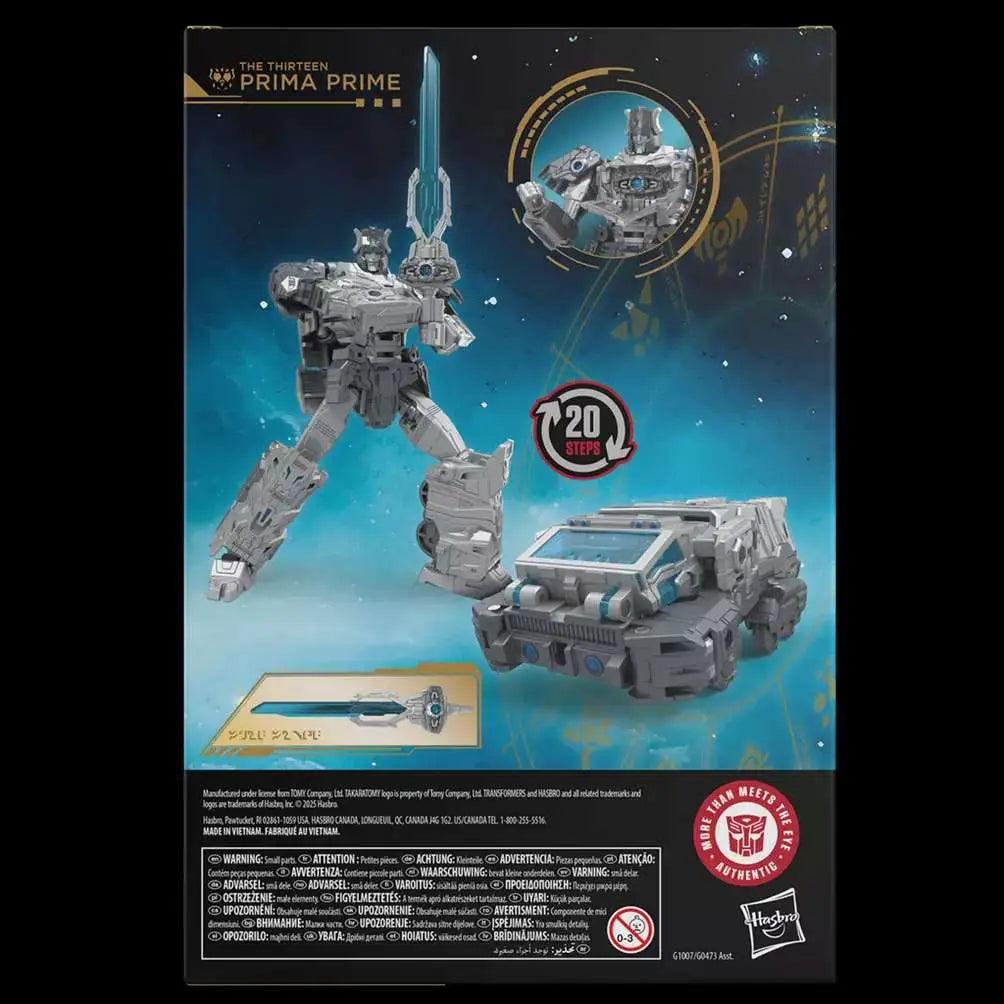 TRANSFORMERS AGE OF THE PRIMES PRIMA PRIME ACTION FIGURE