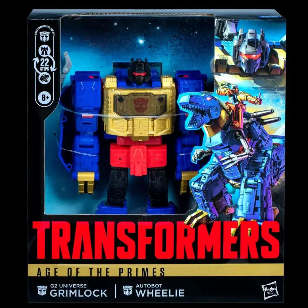 TRANSFORMERS AGE OF THE PRIMES GRIMLOCK G2 ACTION FIGURE
