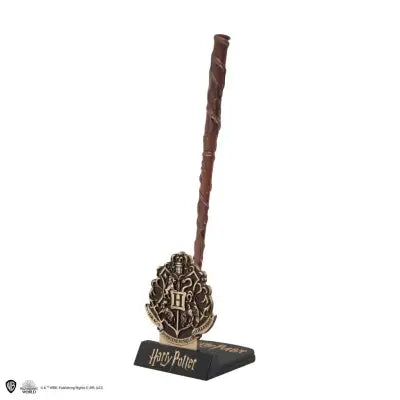 HARRY POTTER HERMIONE WAND PEN IN STAND