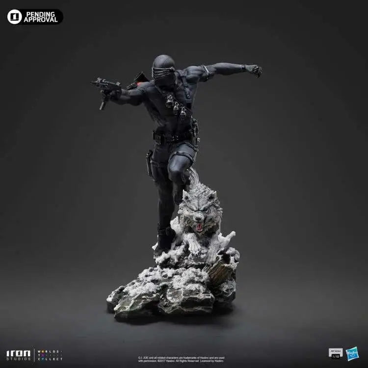 GI JOE SNAKE EYES 1/10 STATUE