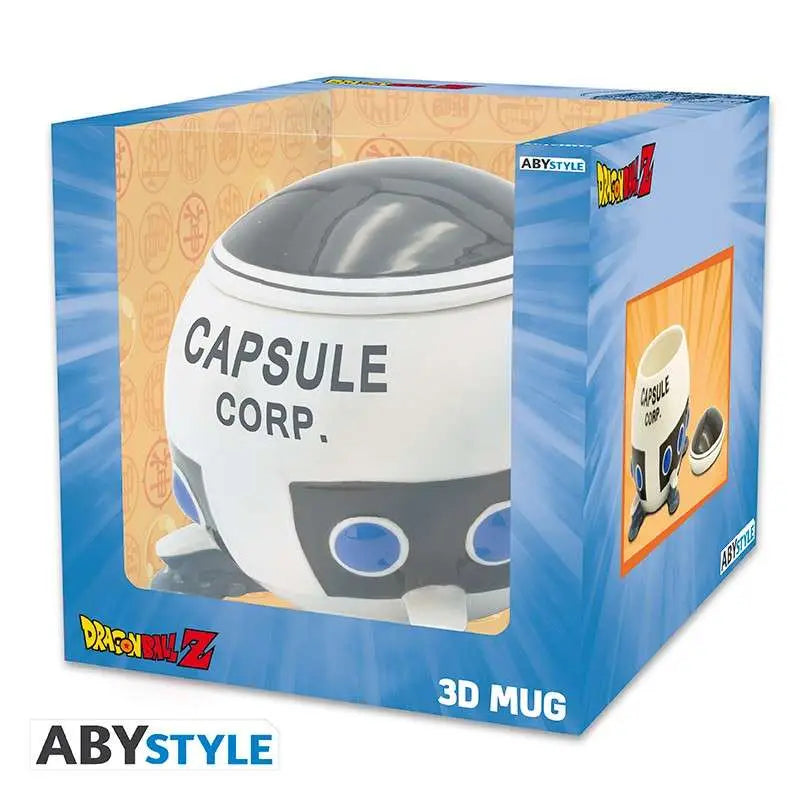 DRAGON BALL CAPSULE CORP SPACESHIP 3D MUG