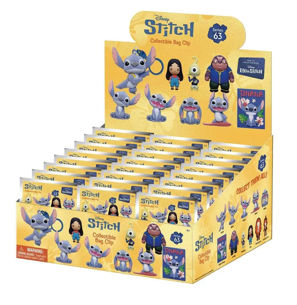 LILO & STITCH MOVIE BAG CLIP BLIND BOX DISPLAY (24)