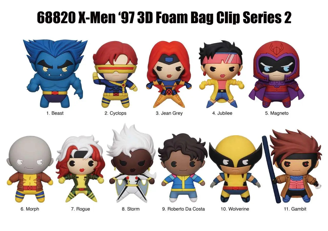 X-MEN 97 BAG CLIP BLIND BOX DISPLAY (24)