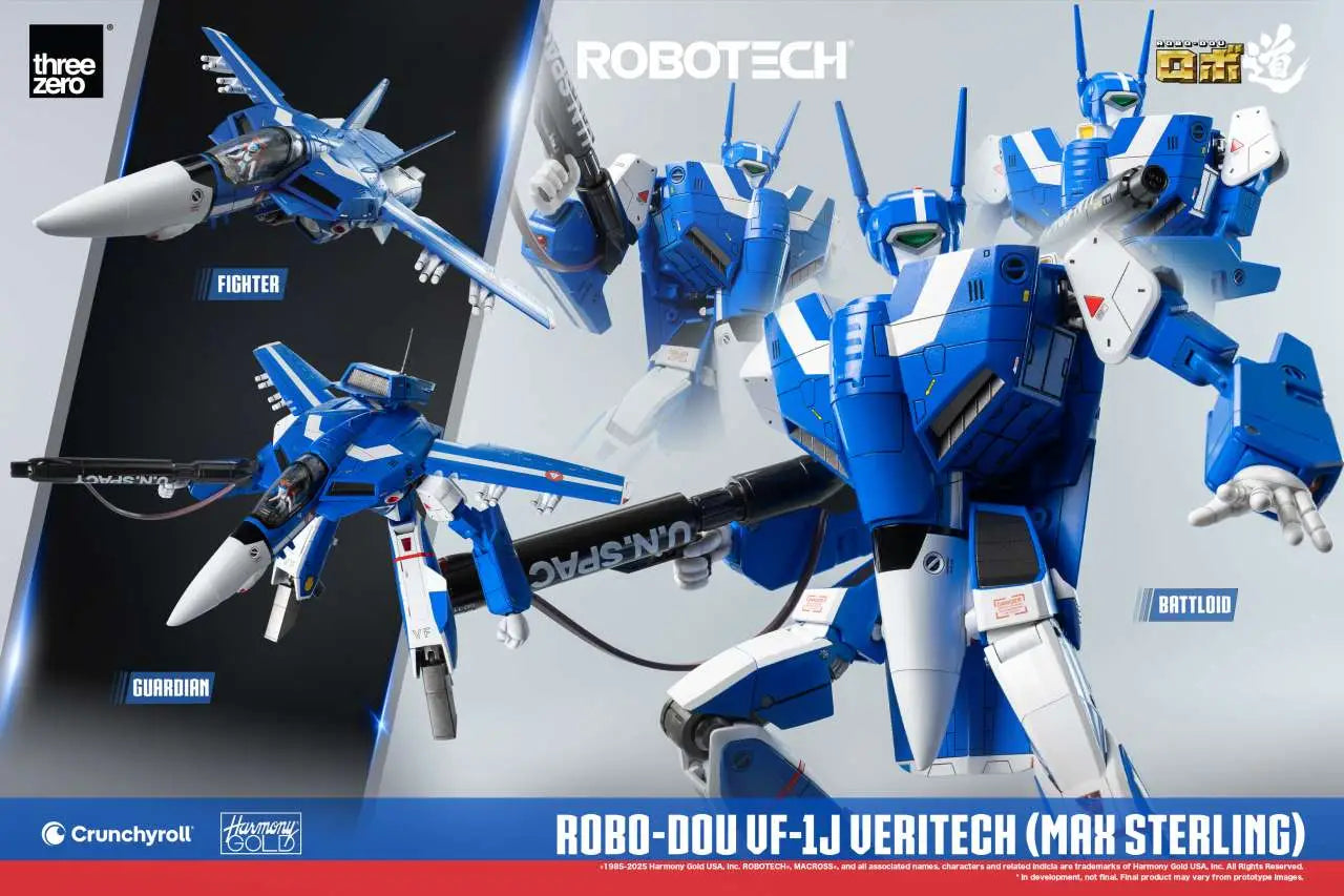 ROBO-DOU ROBOTECH VF-1J VERITECH MAX STERLING FIGURE