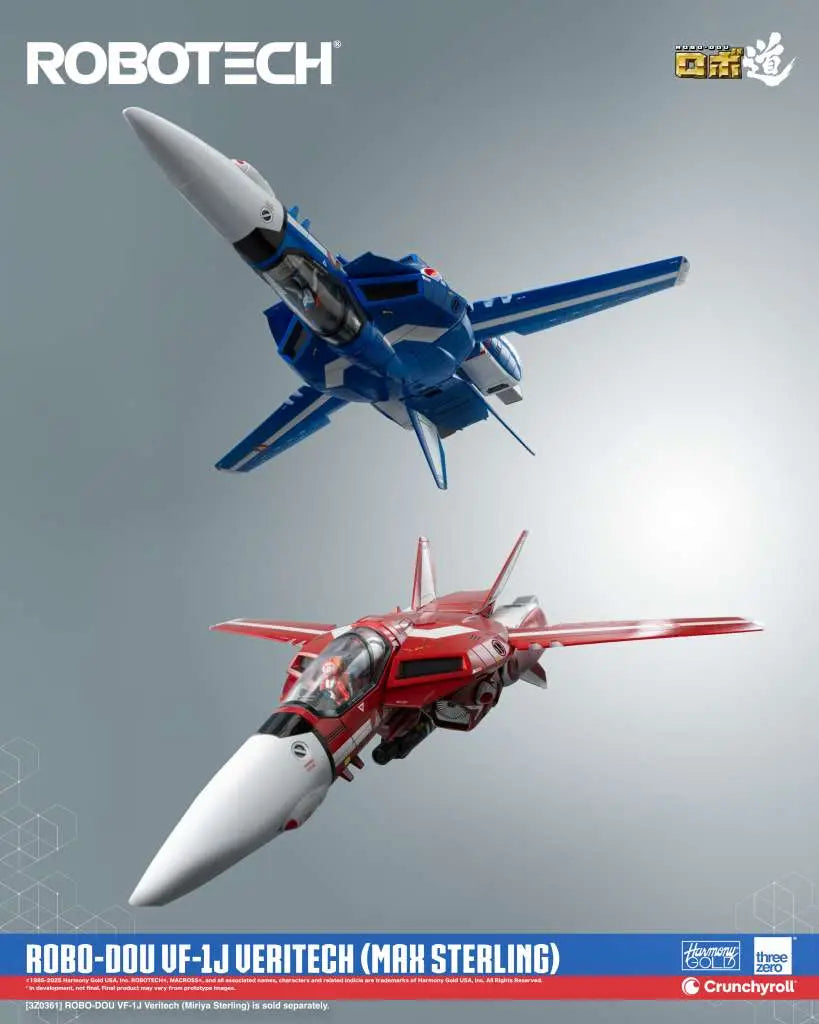 ROBO-DOU ROBOTECH VF-1J VERITECH MAX STERLING FIGURE