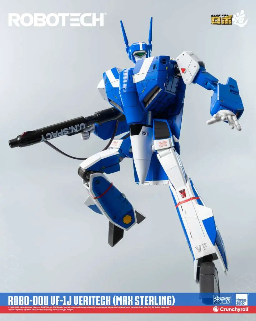 ROBO-DOU ROBOTECH VF-1J VERITECH MAX STERLING FIGURE