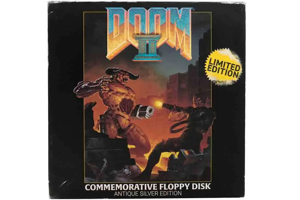 DOOM 2 FLOPPY DISK LIMITED EDITION REPLICA
