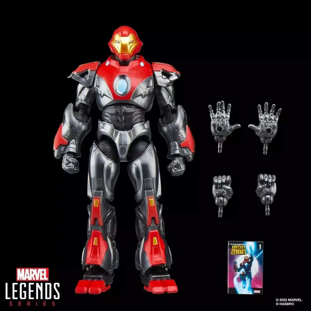 MARVEL LEGENDS MINI COMICS ULTIMATE IRON MAN ACTION FIGURE