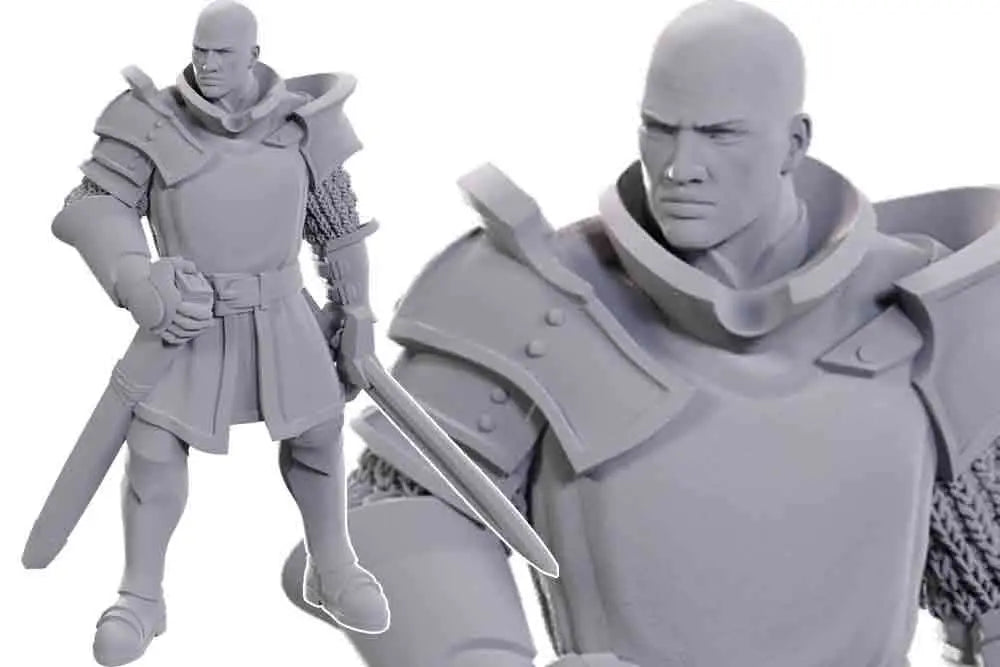 DUNGEONS & DRAGONS - NOLZUR MARVELOUS MINIATURES - SPECIAL EDITION BALDUR GATE 3 — ULDER RAVENGARD & ZEVLOR