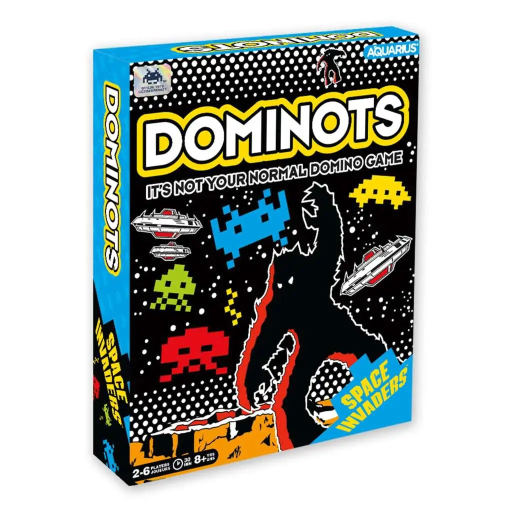 SPACE INVADERS DOMINOTS TILE GAME