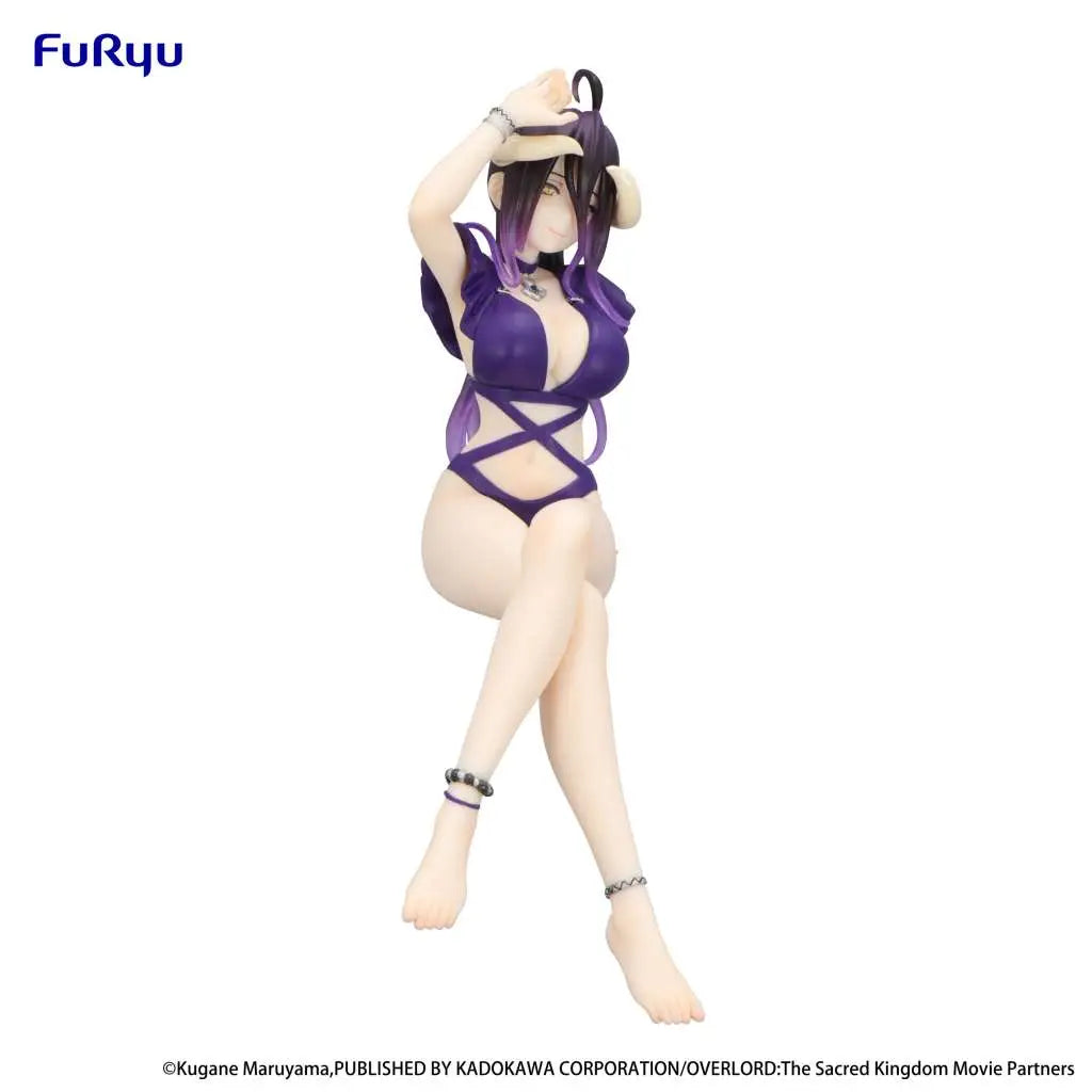 OVERLORD ALBEDO SWIMSUIT DARK PURPLE NOODLE STOPPER FIG