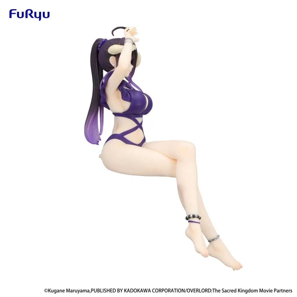 OVERLORD ALBEDO SWIMSUIT DARK PURPLE NOODLE STOPPER FIG