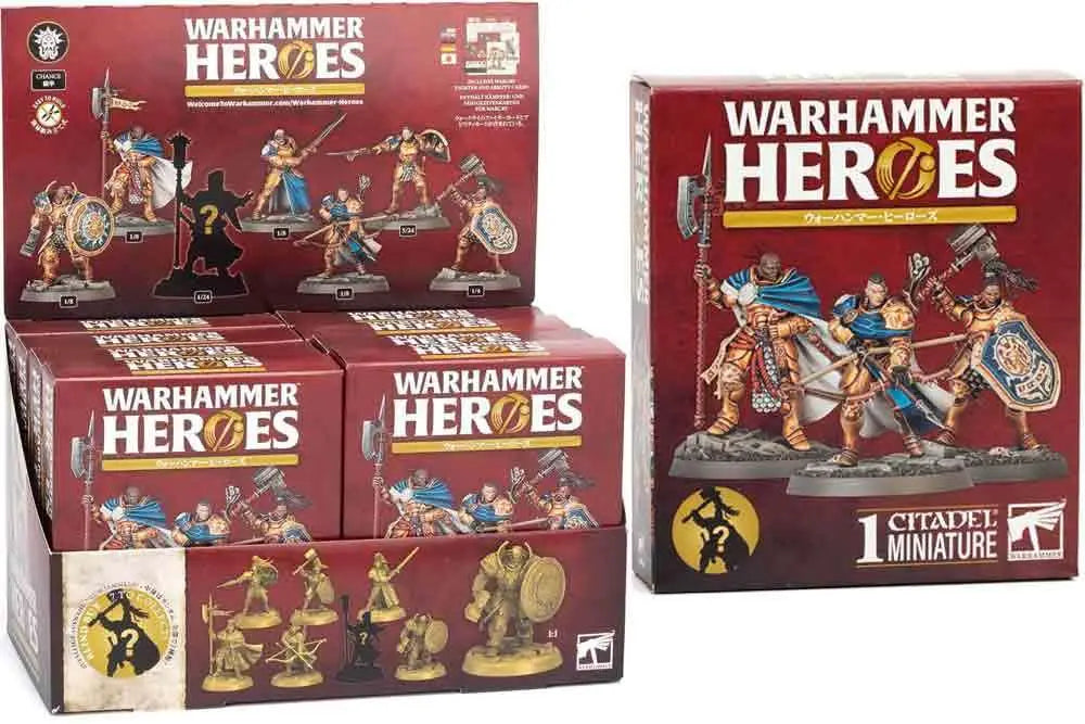 WARHAMMER HEROES STORMCAST ETERNALS DISPLAY (8)