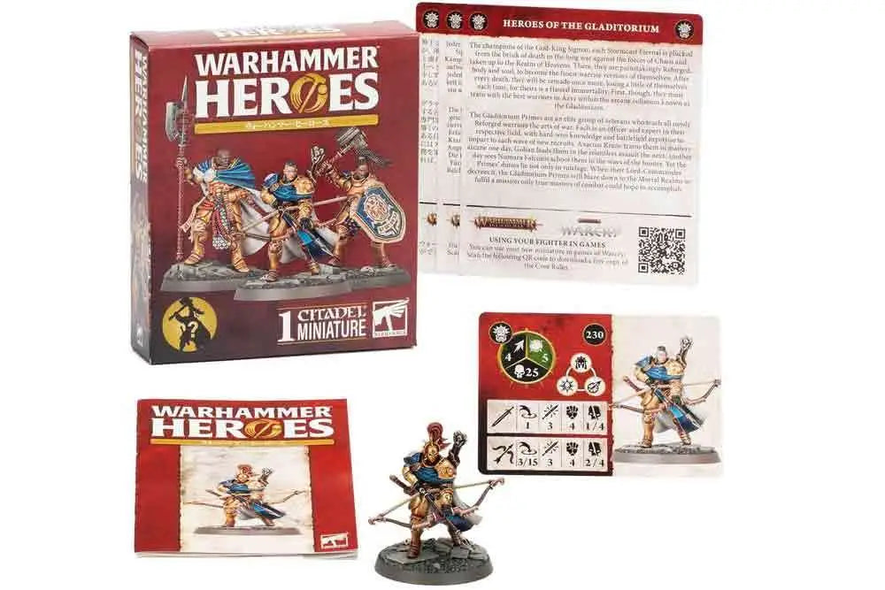 WARHAMMER HEROES STORMCAST ETERNALS DISPLAY (8)