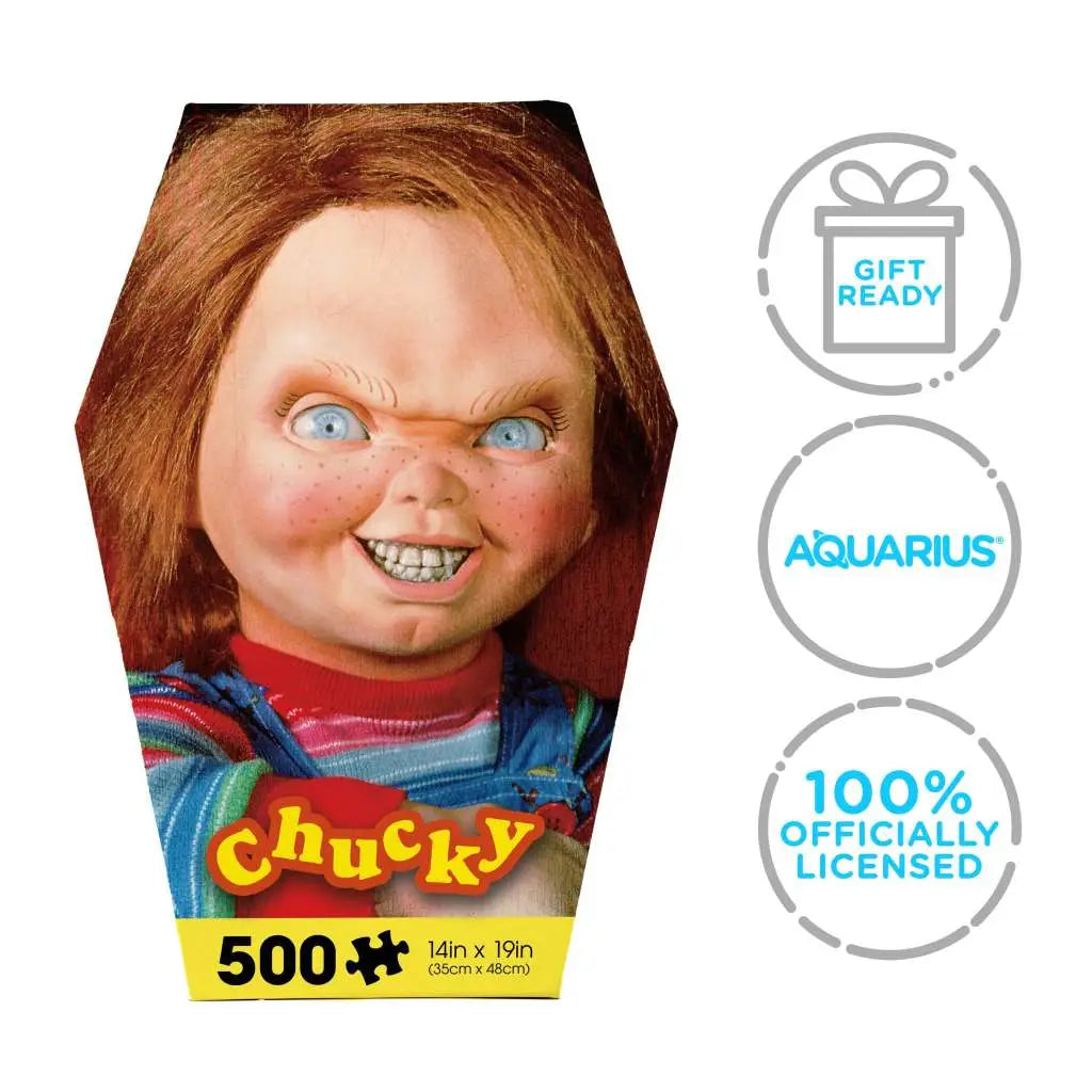 CHUCKY COFFIN BOX 500 PIECE JIGSAW PUZZLE