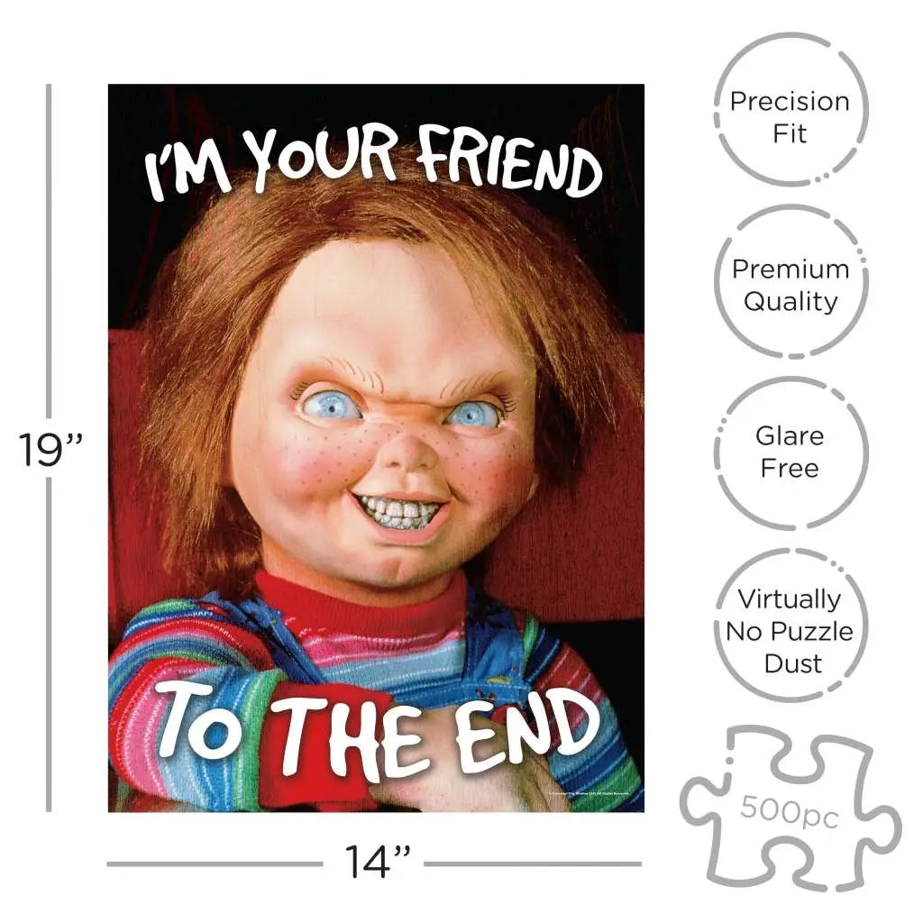 CHUCKY COFFIN BOX 500 PIECE JIGSAW PUZZLE