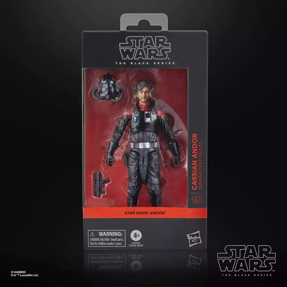STAR WARS BLACK SERIES ANDOR CASSIAN ANDOR SIENAR TEST PILOT ACTION FIGURE