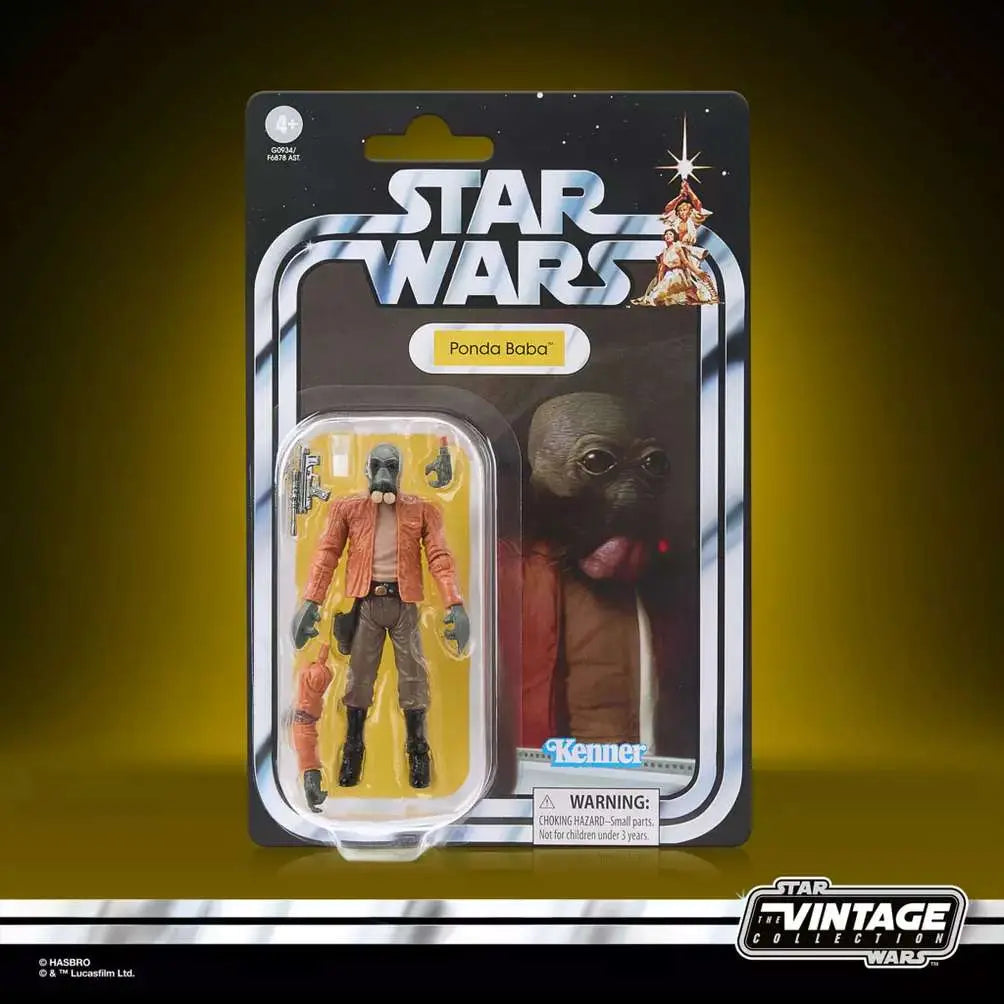 STAR WARS VINTAGE A NEW HOPE PONDA BABA ACTION FIGURE
