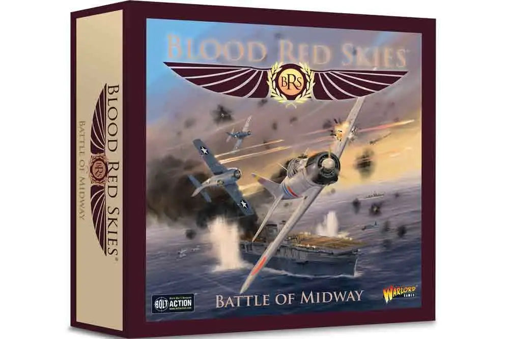 BLOOD RED SKIES THE BATTLE OF MIDWAY STARTER SET ENGLISH