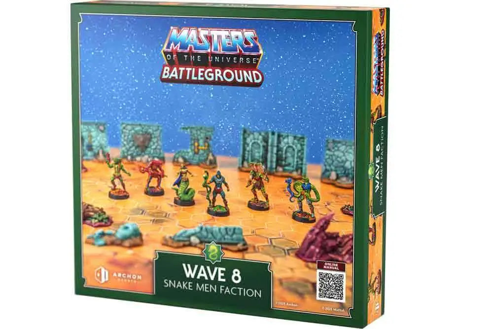 MASTERS OF THE UNIVERSE BATTLEGROUND - WAVE 8: SNAKE MEN FACTION - VERSIONE ITALIANA
