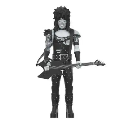 MOTLEY CRUE REACTION NIKKI SIXX SHOUT AT THE DEVIL B&W FIGURE