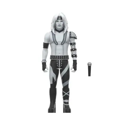 MOTLEY CRUE REACTION VINCE NEIL SHOUT AT THE DEVIL B&W FIGURE