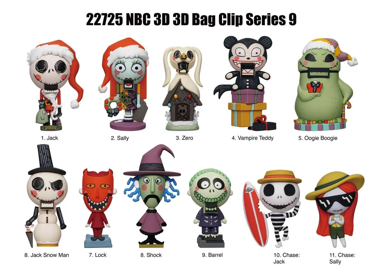 NBX S.9 BAG CLIP BLIND BOX DISPLAY (24)